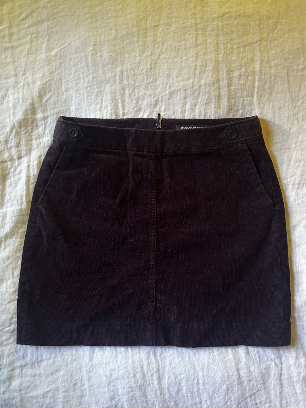 Banana Republic Corduroy Mini Skirt Size  0